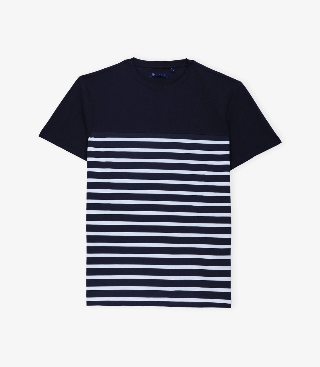IZAC - T-shirt rayé marine