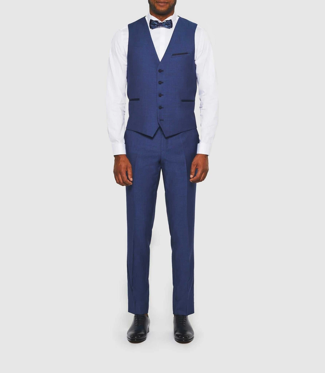 IZAC - Gilet de costume bleu marine ''Jfougue''
