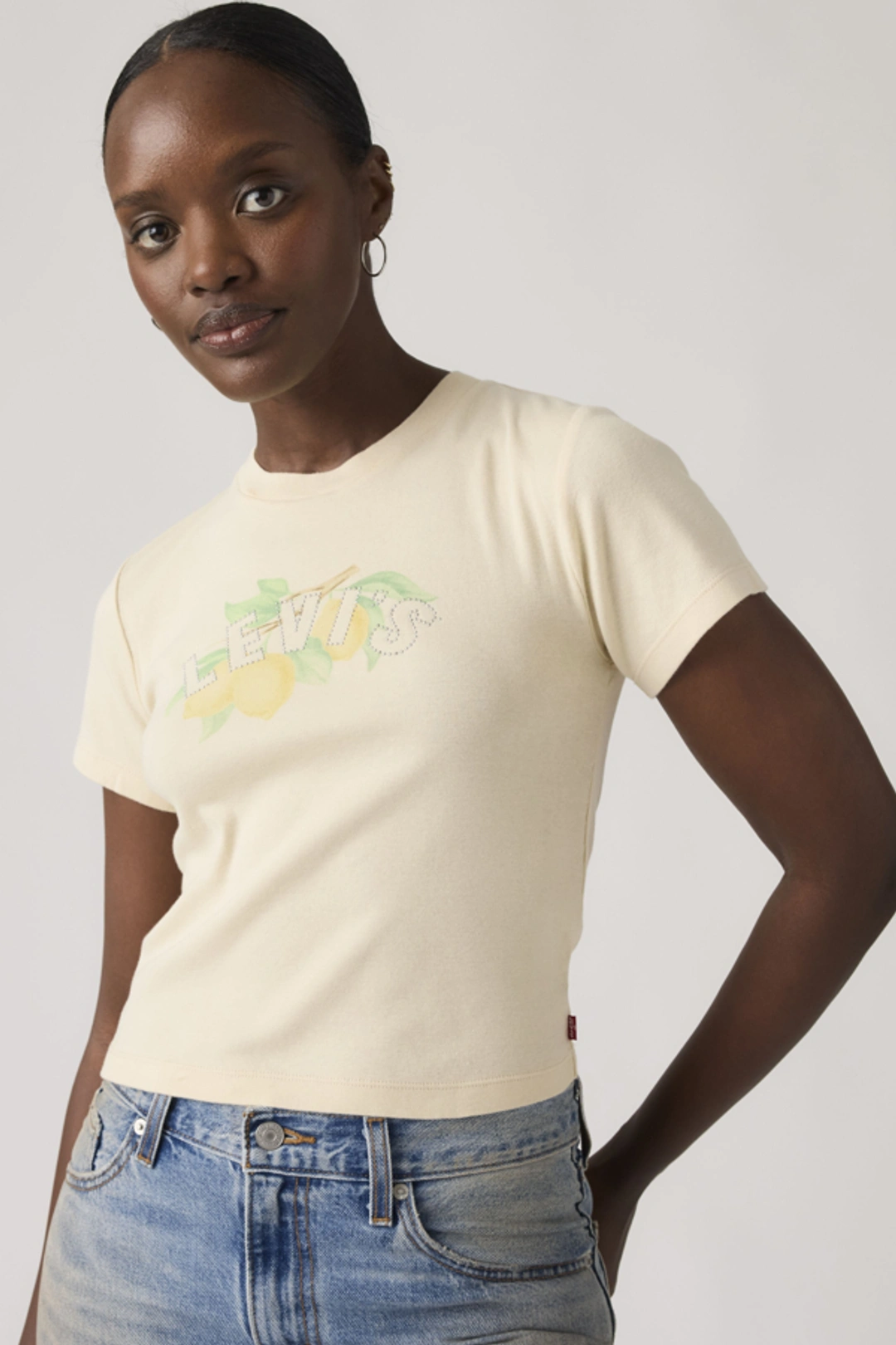 Levi's T Shirt Graphique Essential Sporty - Femme - Noir / Pirate Black - XS