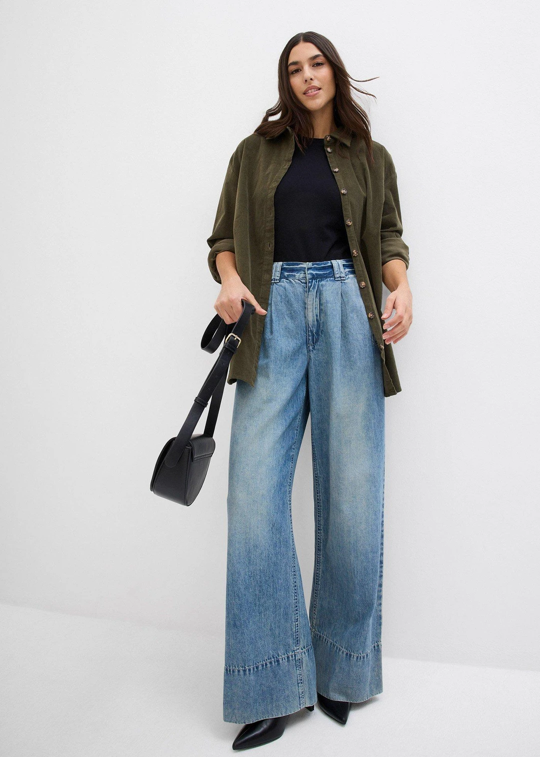 Jean large taille haute - 2