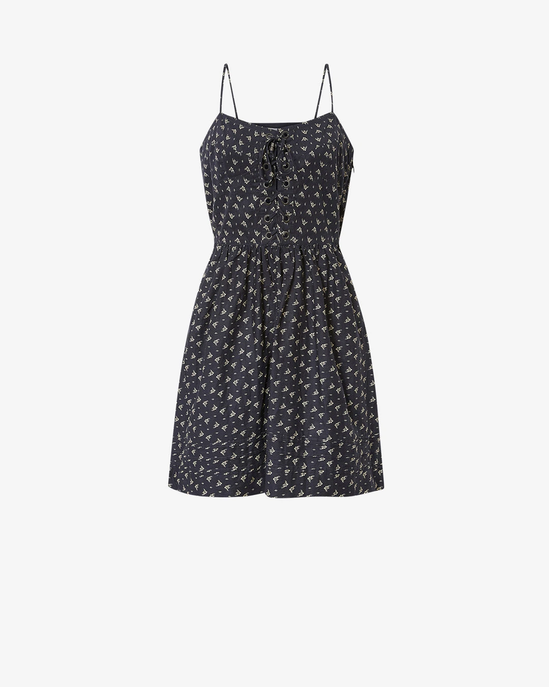 Robe Dryna - Femme - Noir Et Écru - Taille 42 - Marant Étoile