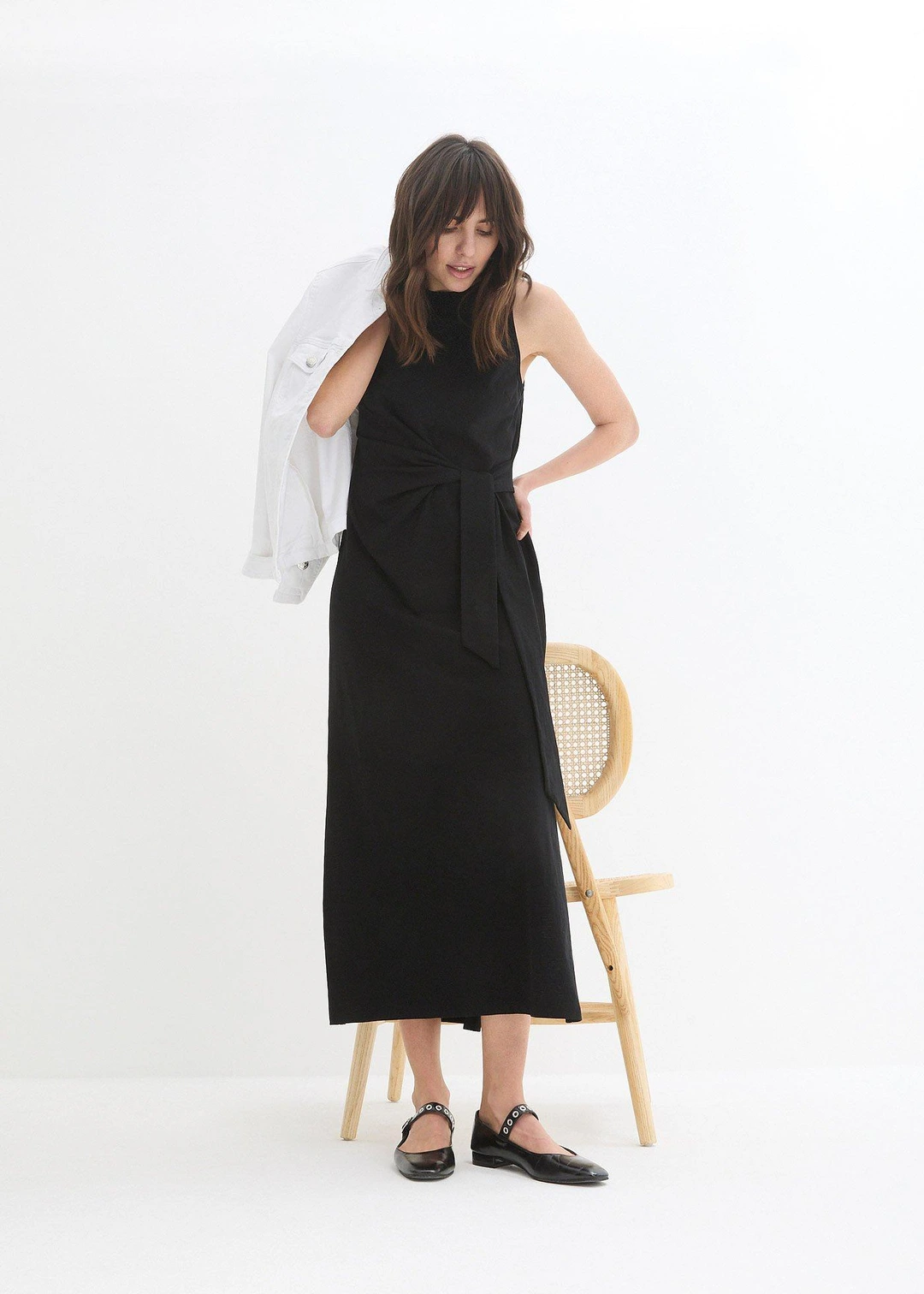 Robe longue en coton - 2