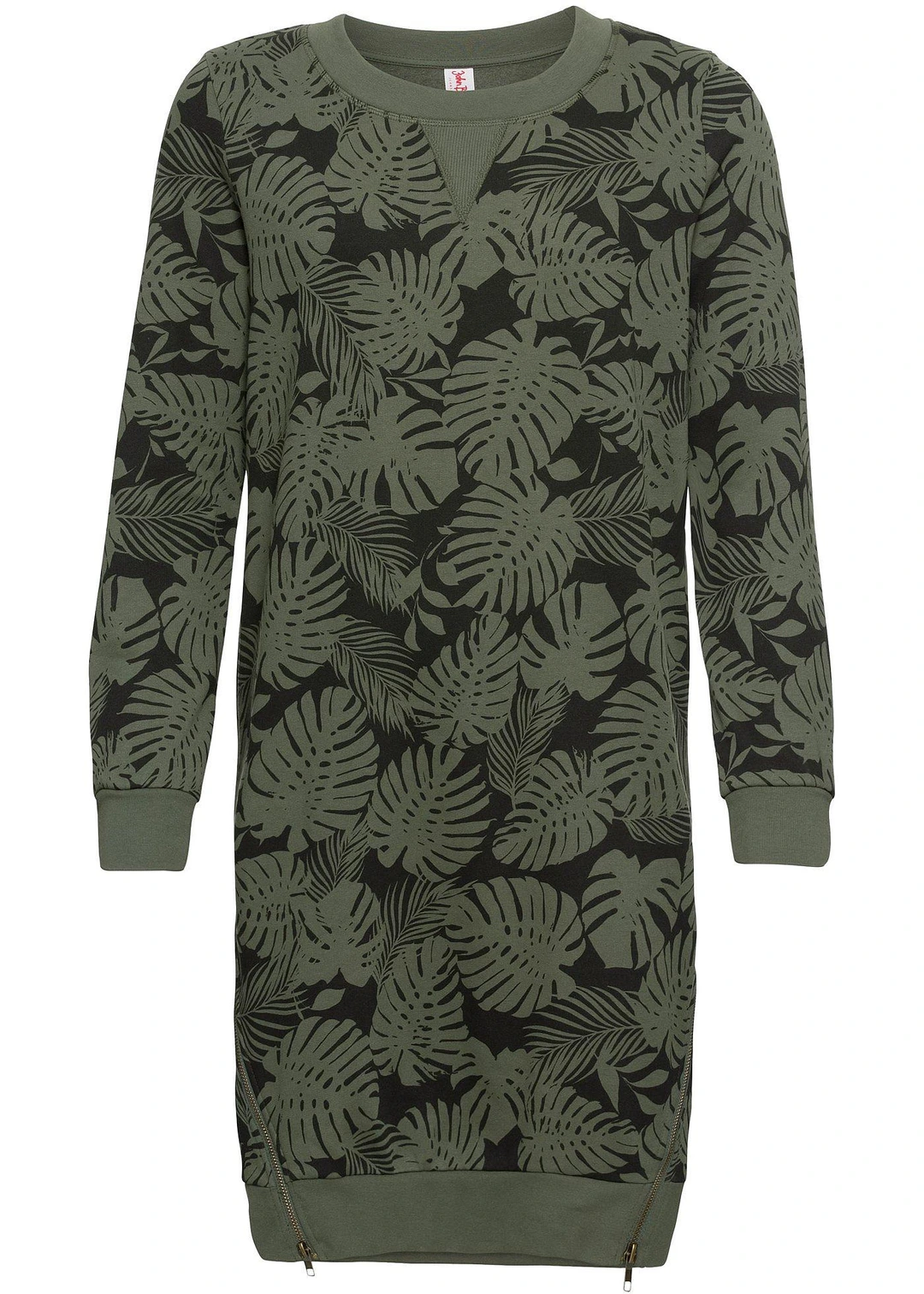 Robe imprimée en molleton