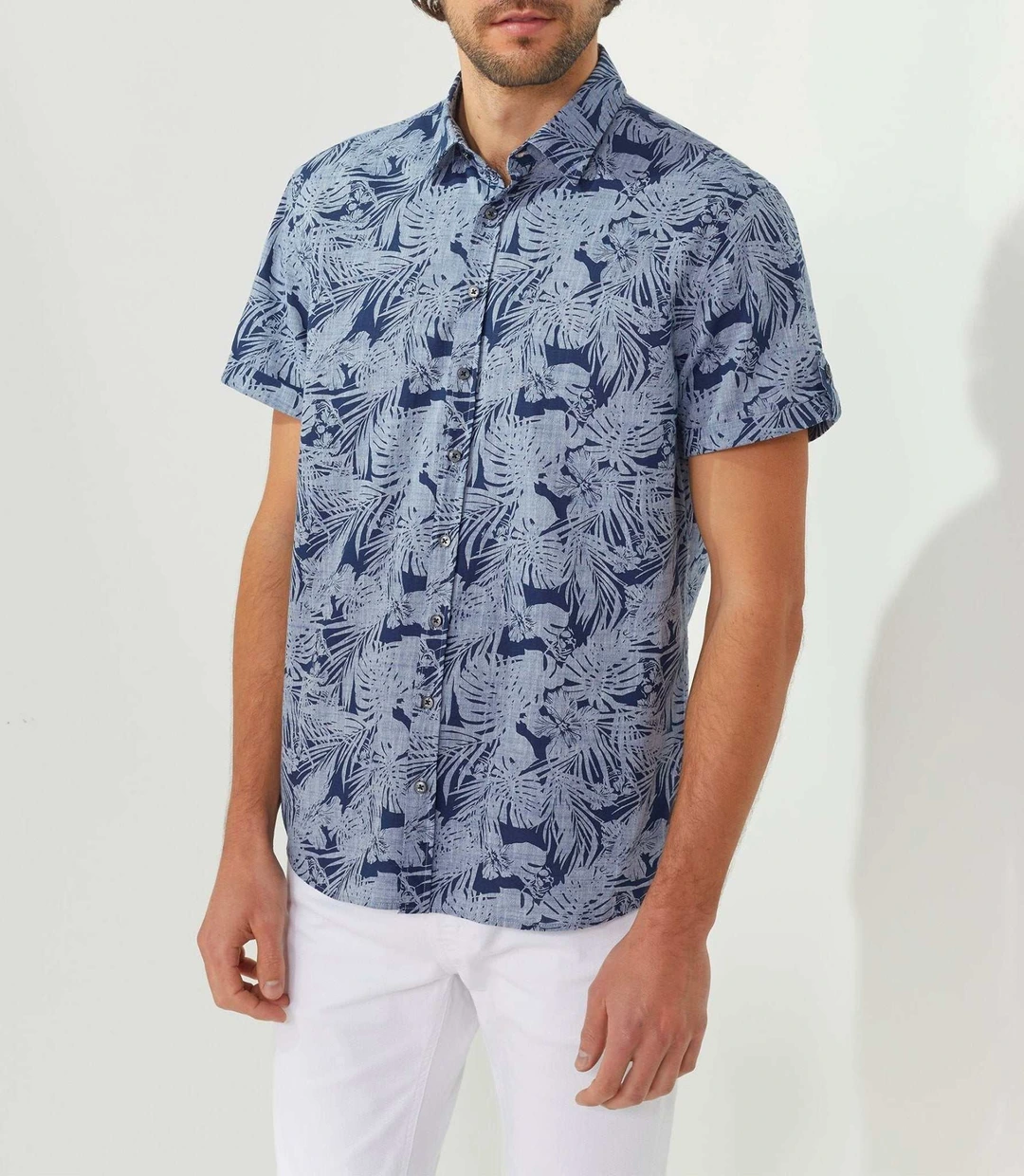 IZAC - Chemise casual marine ''Talas''
