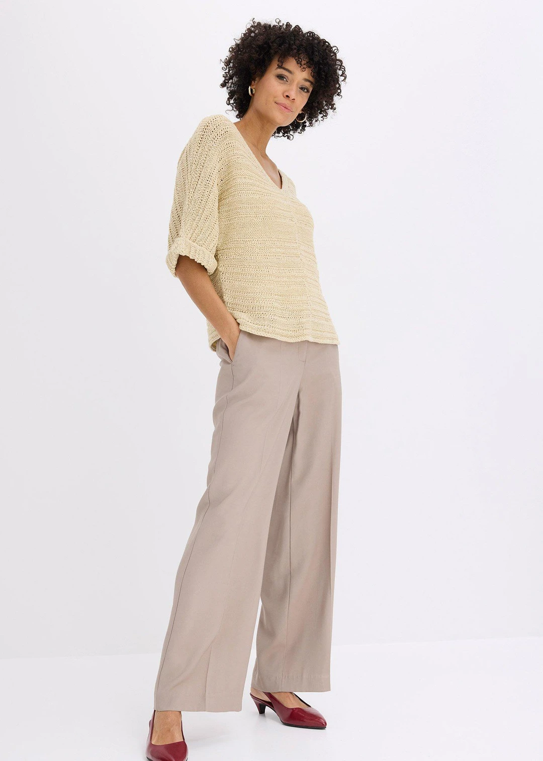 Pull en maille ajourée - 2