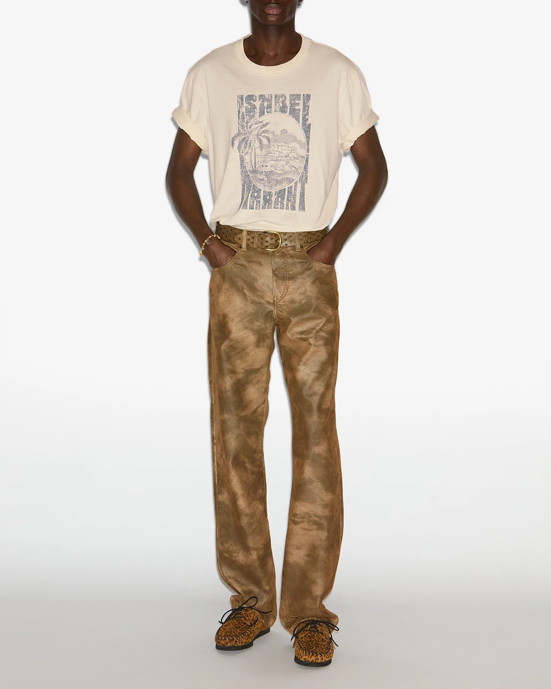 T-shirt Honore - Homme - Écru - Taille XL - 4