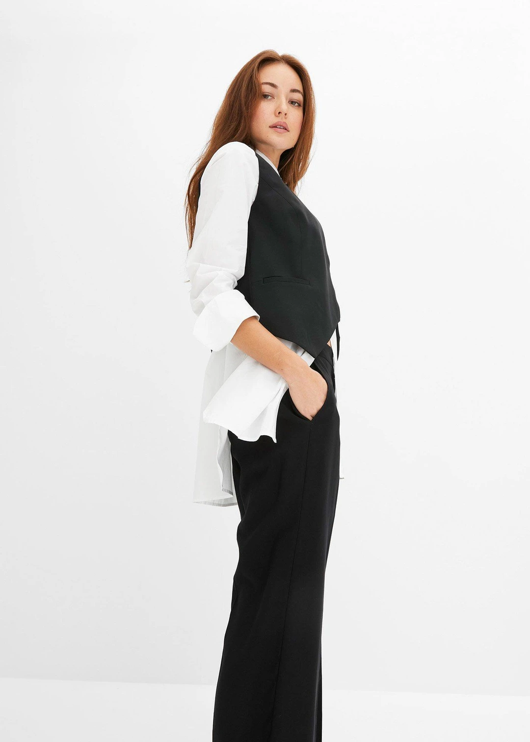 Pantalon large et léger à pinces - 3