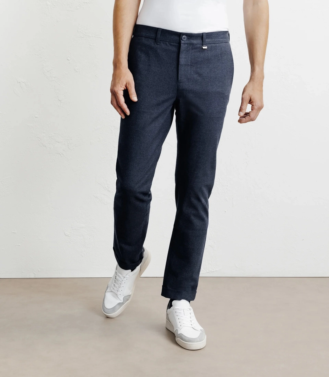 IZAC - Pantalon chevron marine