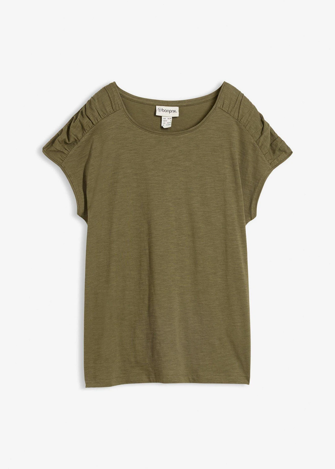 T-shirt boxy, manches courtes