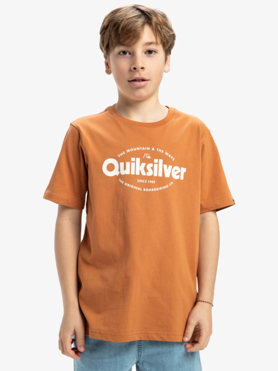 Ev Shape All Days - T-shirt à manches courtes pour Garçon 8-16 Marron