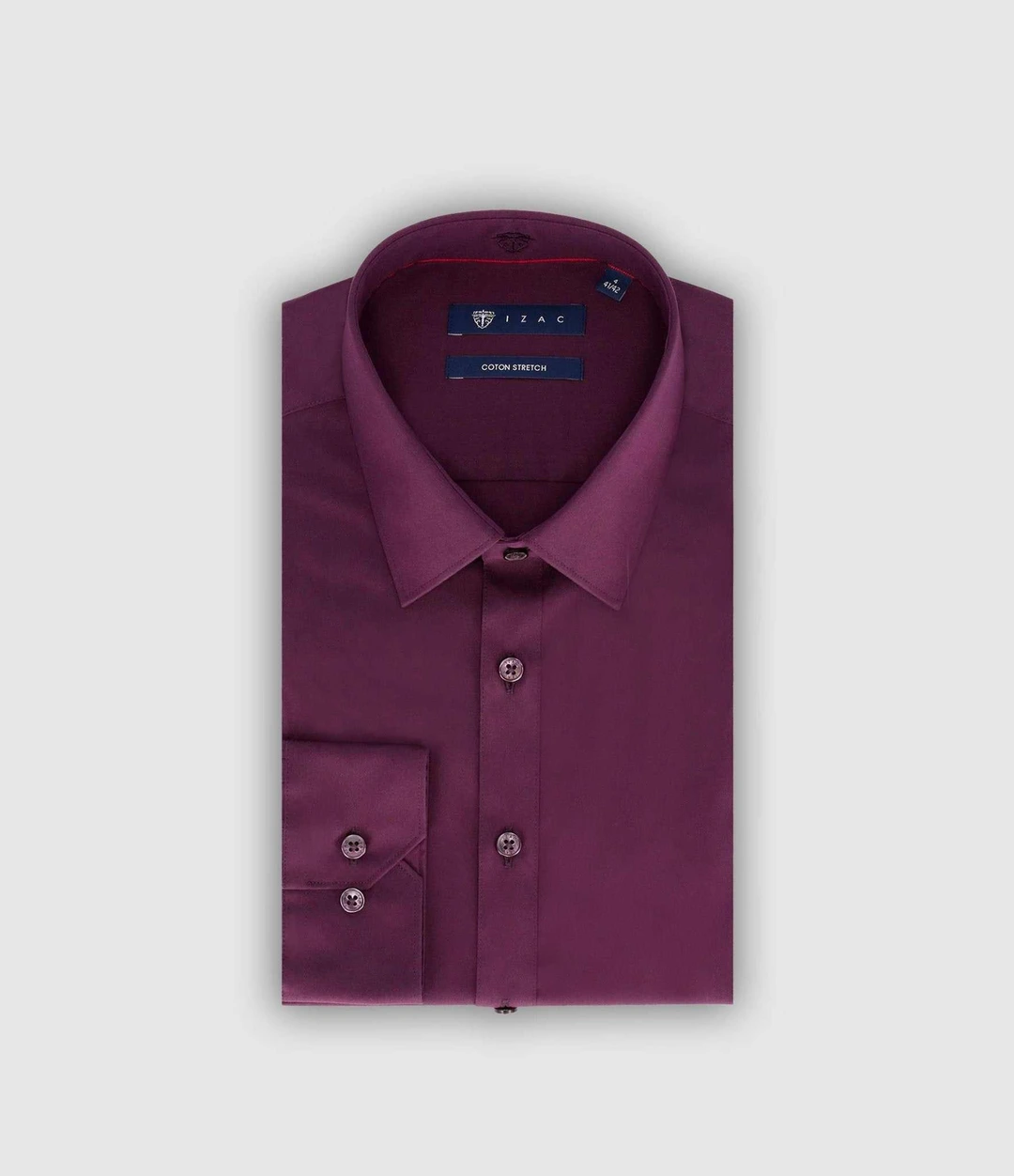 IZAC - Chemise prune MALTE