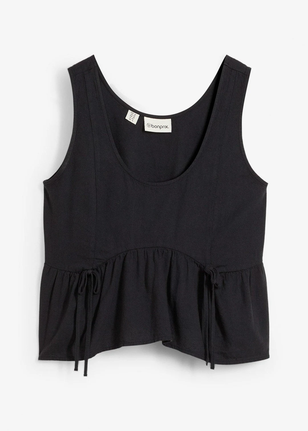 Blouse sans manches légère en lin mélangé