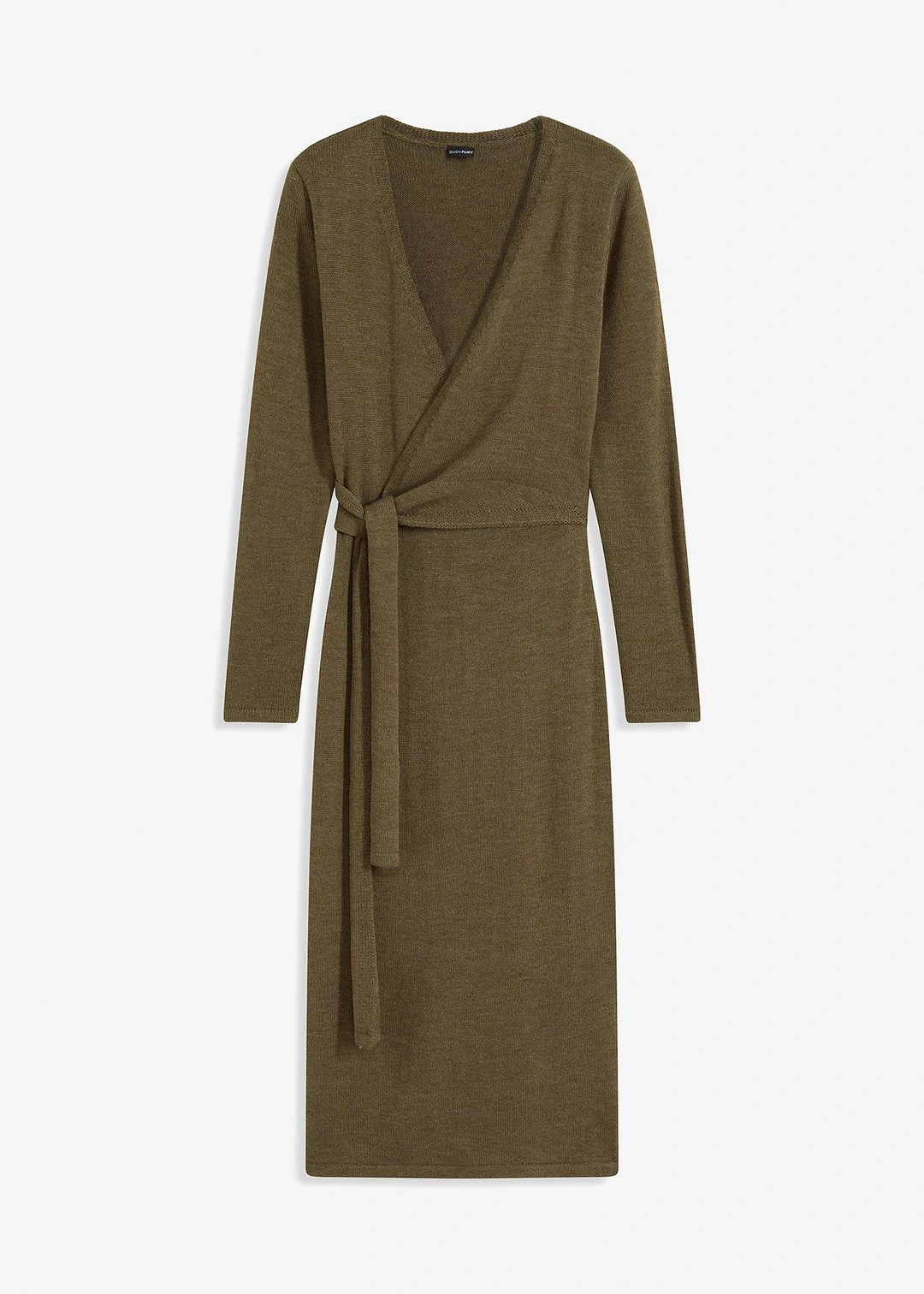 Robe midi en maille