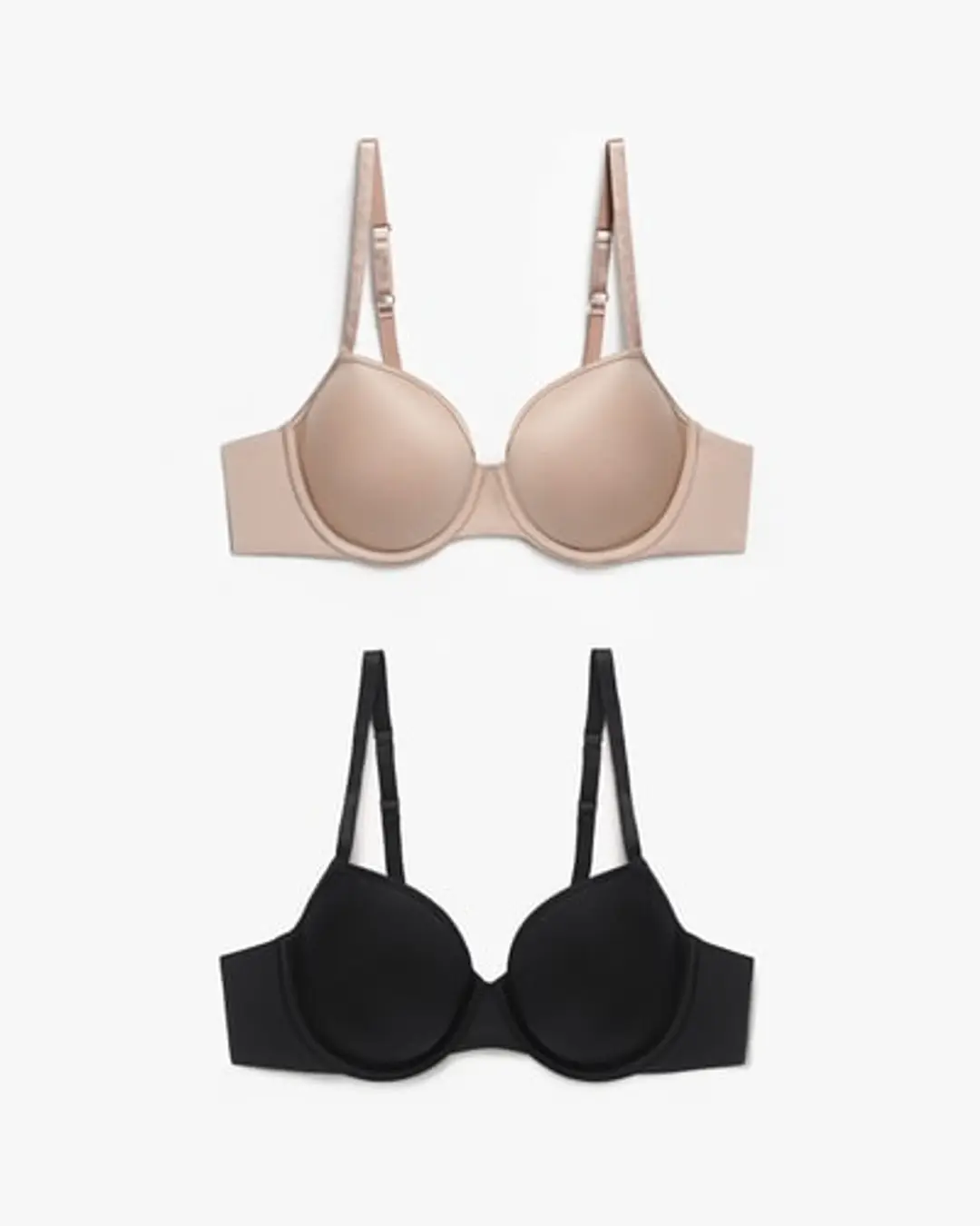 LILYSILK Soutien-gorge Soie Noir 90E Soutien Invisible Confortable Respirant Ajustable