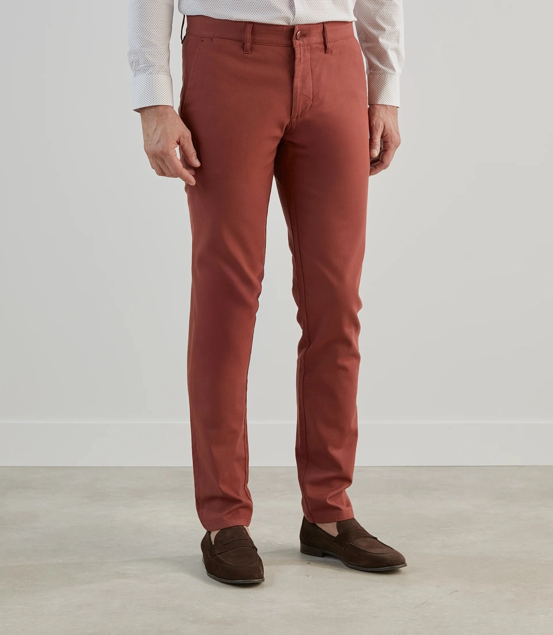 IZAC - Pantalon armuré rouge bordeaux