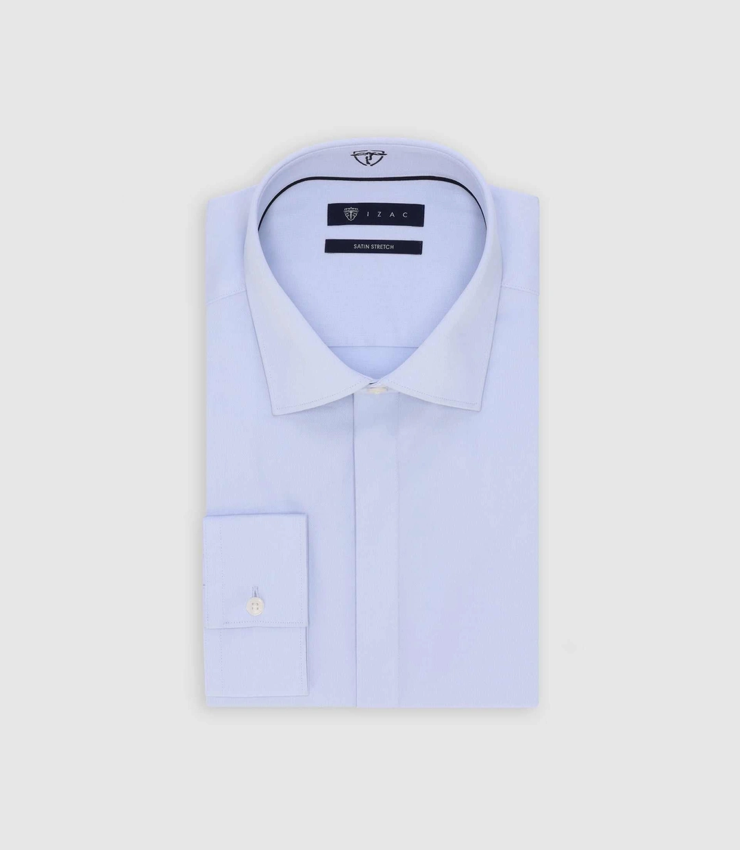 IZAC - Chemise ajustée ciel