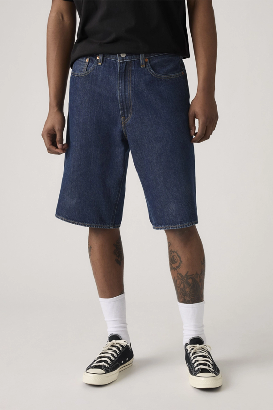Levi's Short 478 Baggy - Homme - Bleu / My Pockets Full Shorts - 38X12 - 2