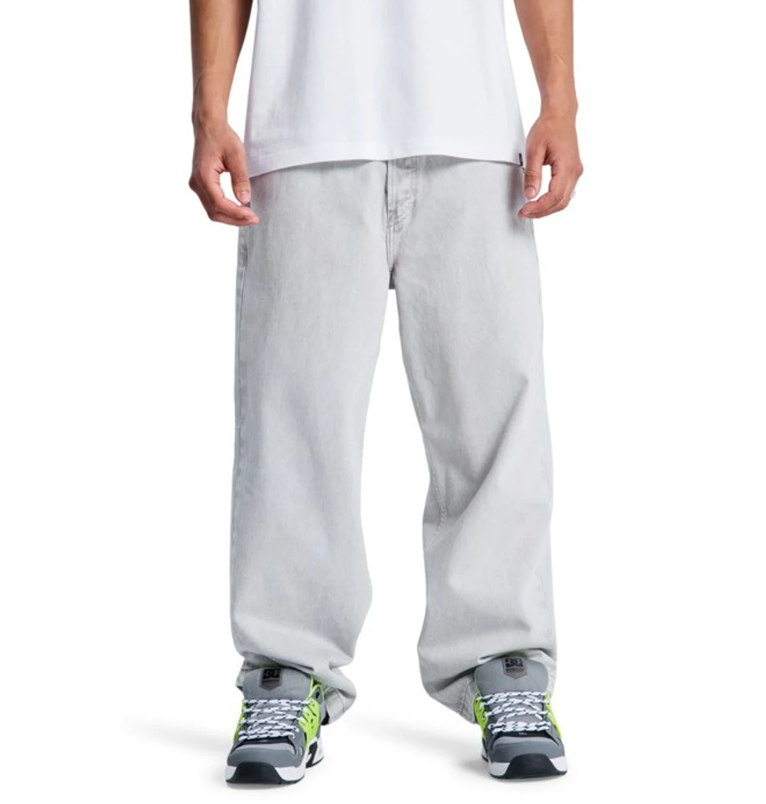 Baggy - Jean en denim Gris Homme