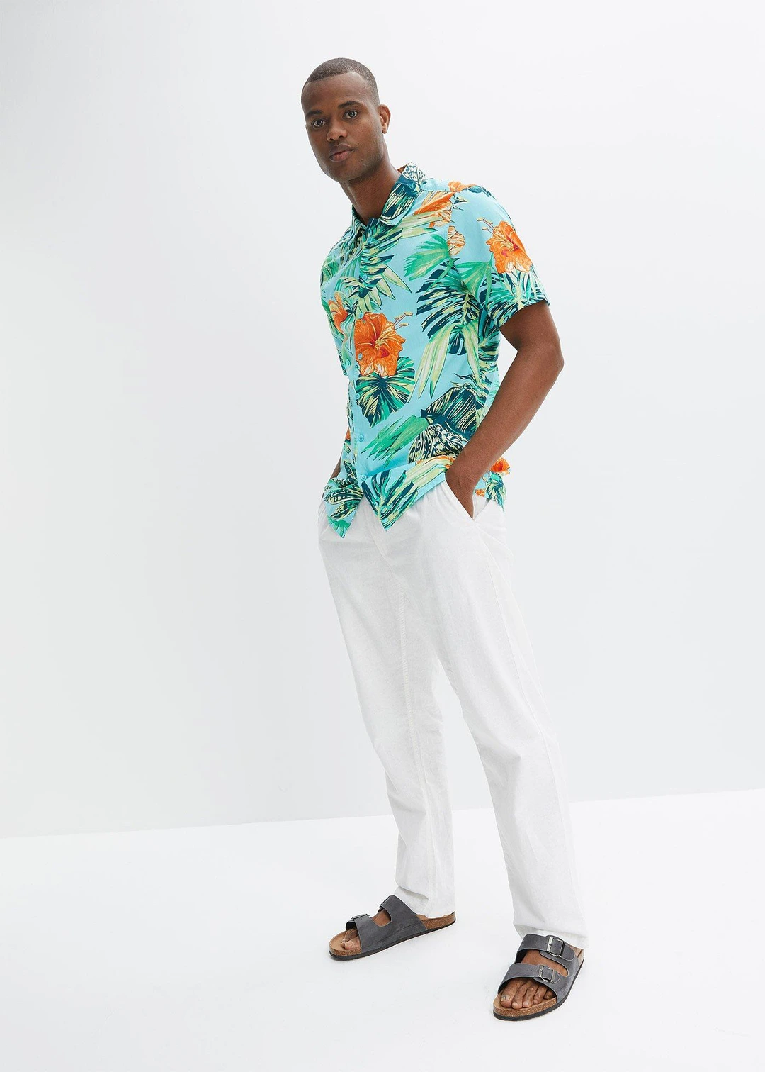 Chemise manches courtes 100% coton - 2