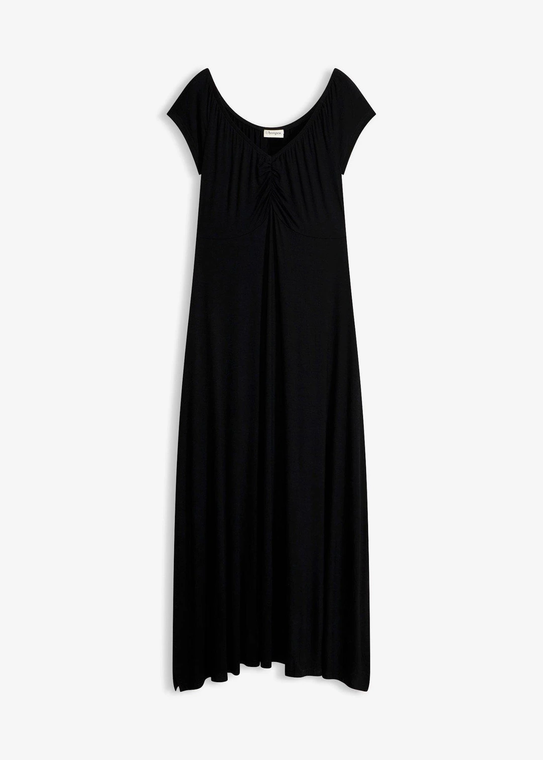 Robe longue en viscose extensible