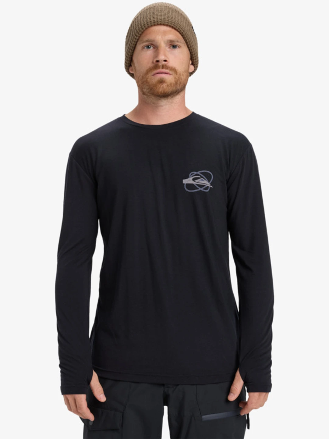 Coastal Run - T-shirt manches longues pour Homme Noir