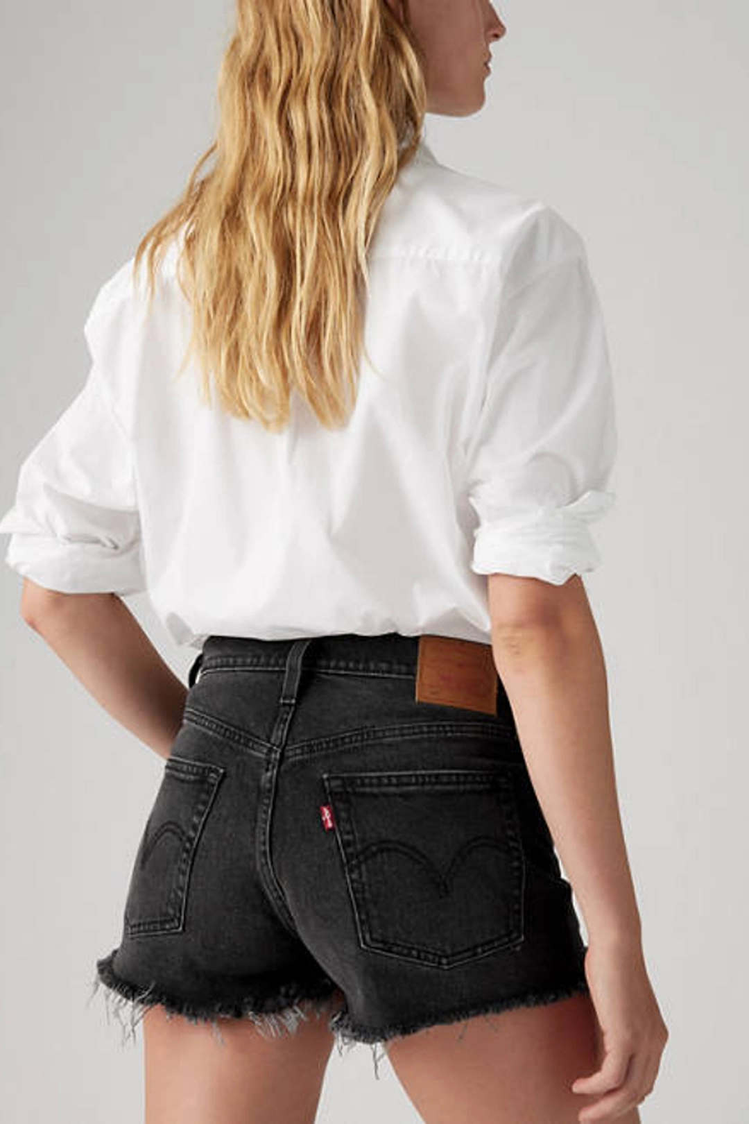 Levi's Short 501 Original Taille Haute - Femme - Bleu / Happy Vibes - 32 - 2