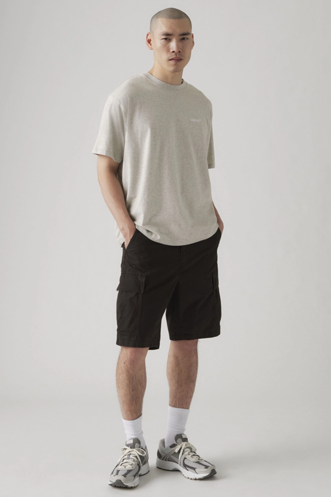Levi's Carrier Cargo Shorts - Homme - Noir / Meteorite Lightweight - 36