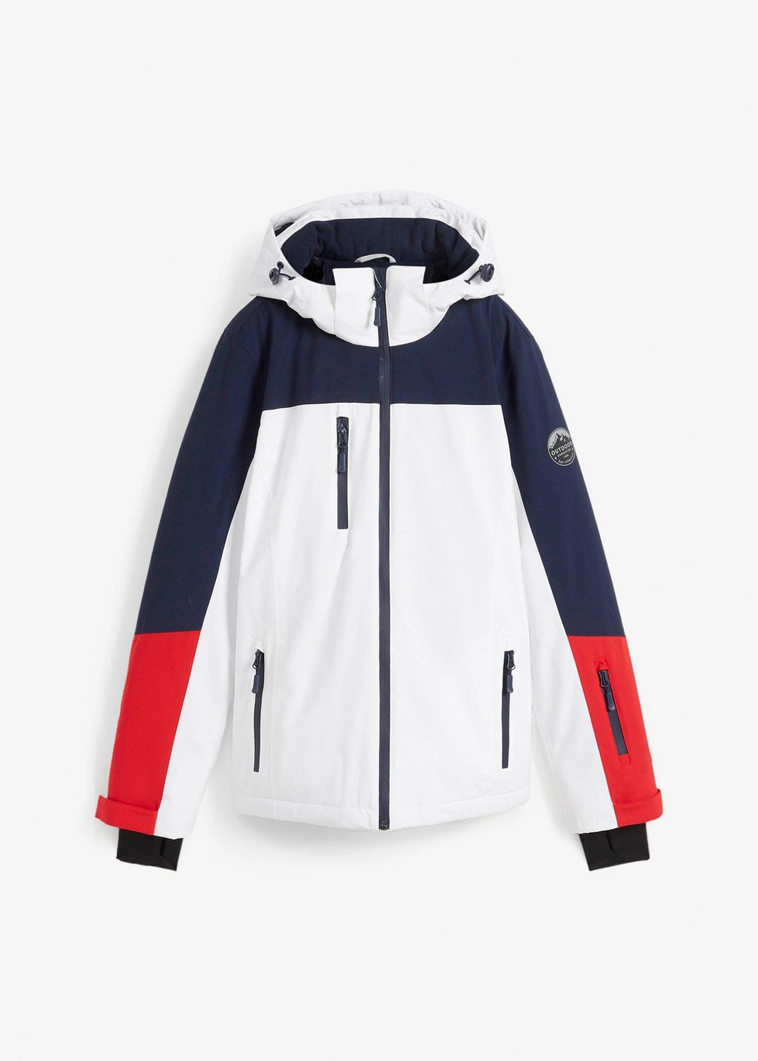 Veste de ski imperméable avec fentes d’aération