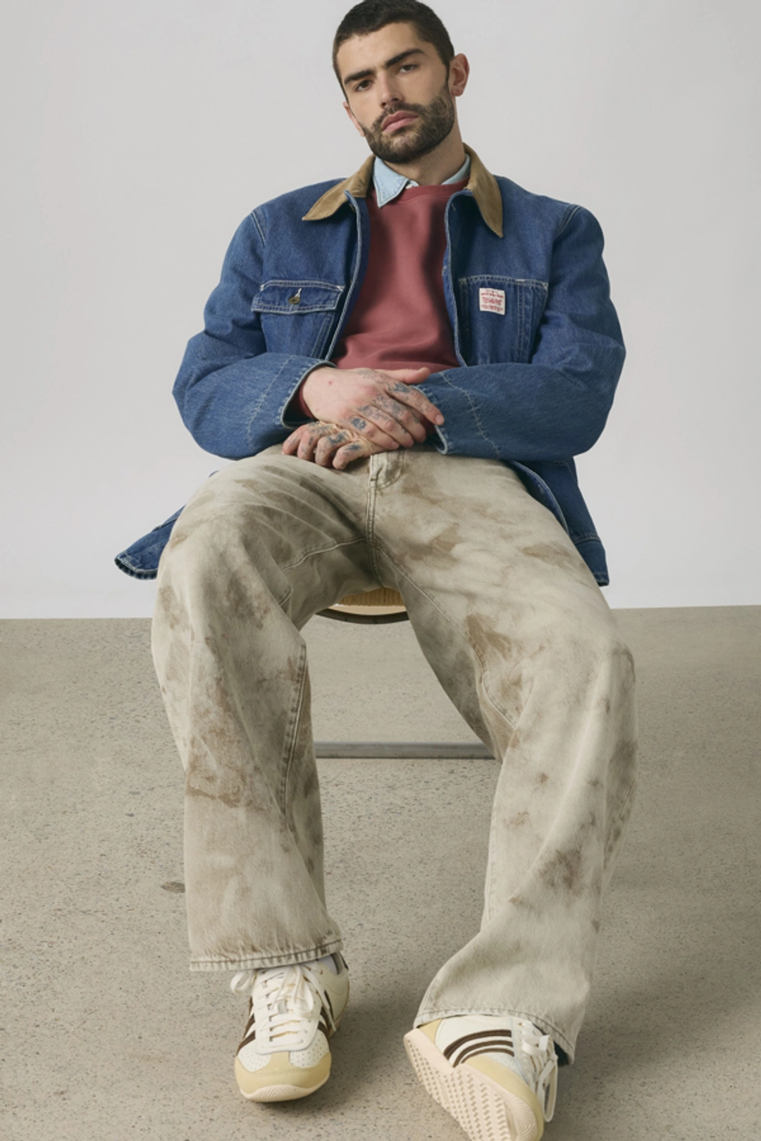 Levi's Jean 578 Baggy - Homme - Bleu / Tough As Boots - 29X32