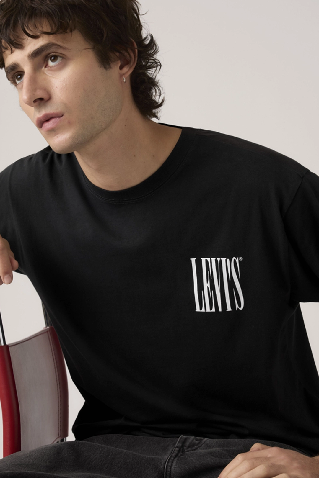 Levi's T Shirt Graphique Vintage - Homme - Noir / Jet Black - 2XL