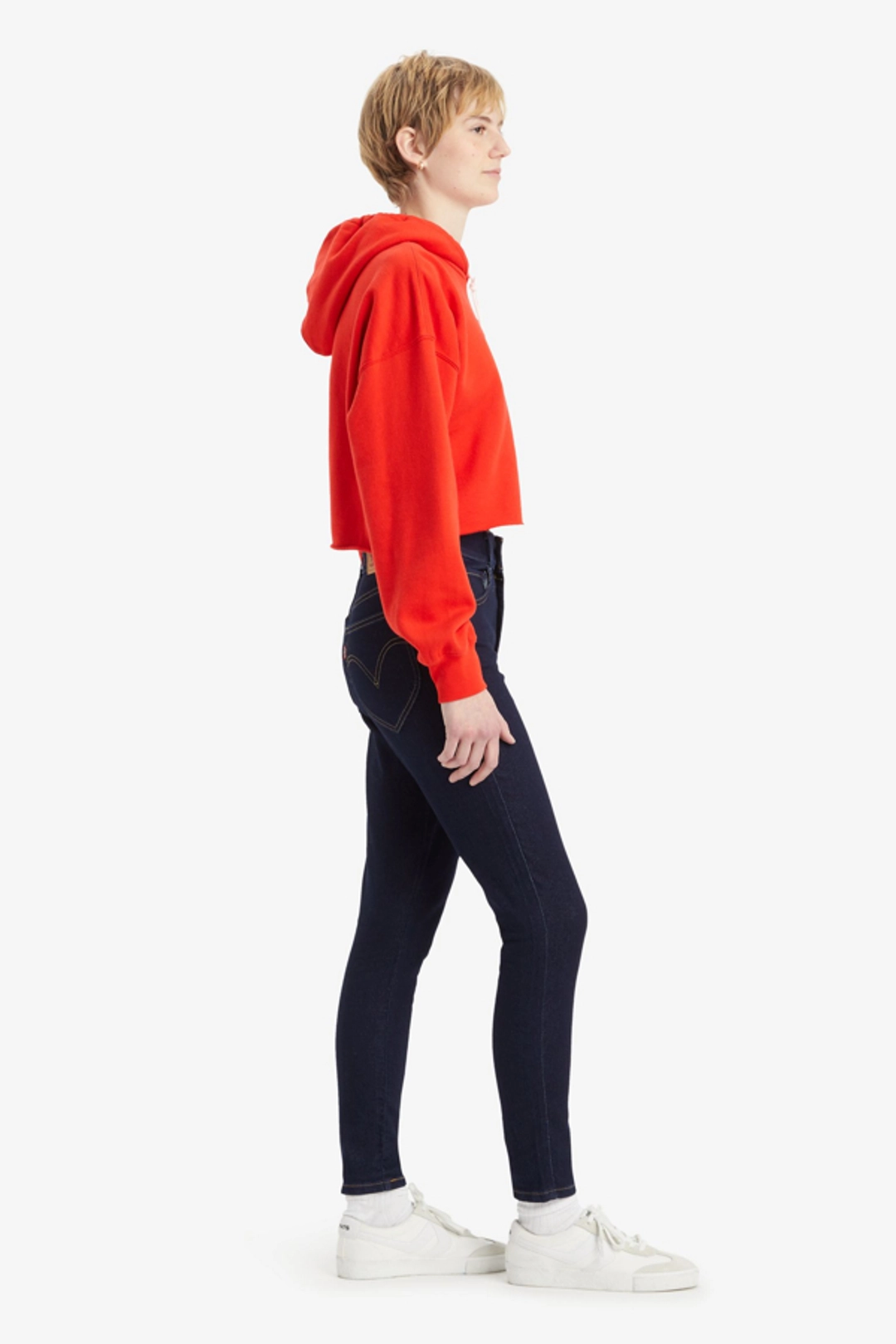Levi's Jean Taille Haute Skinny Rétro - Femme - Noir / Soft Black - 34X32 - 2