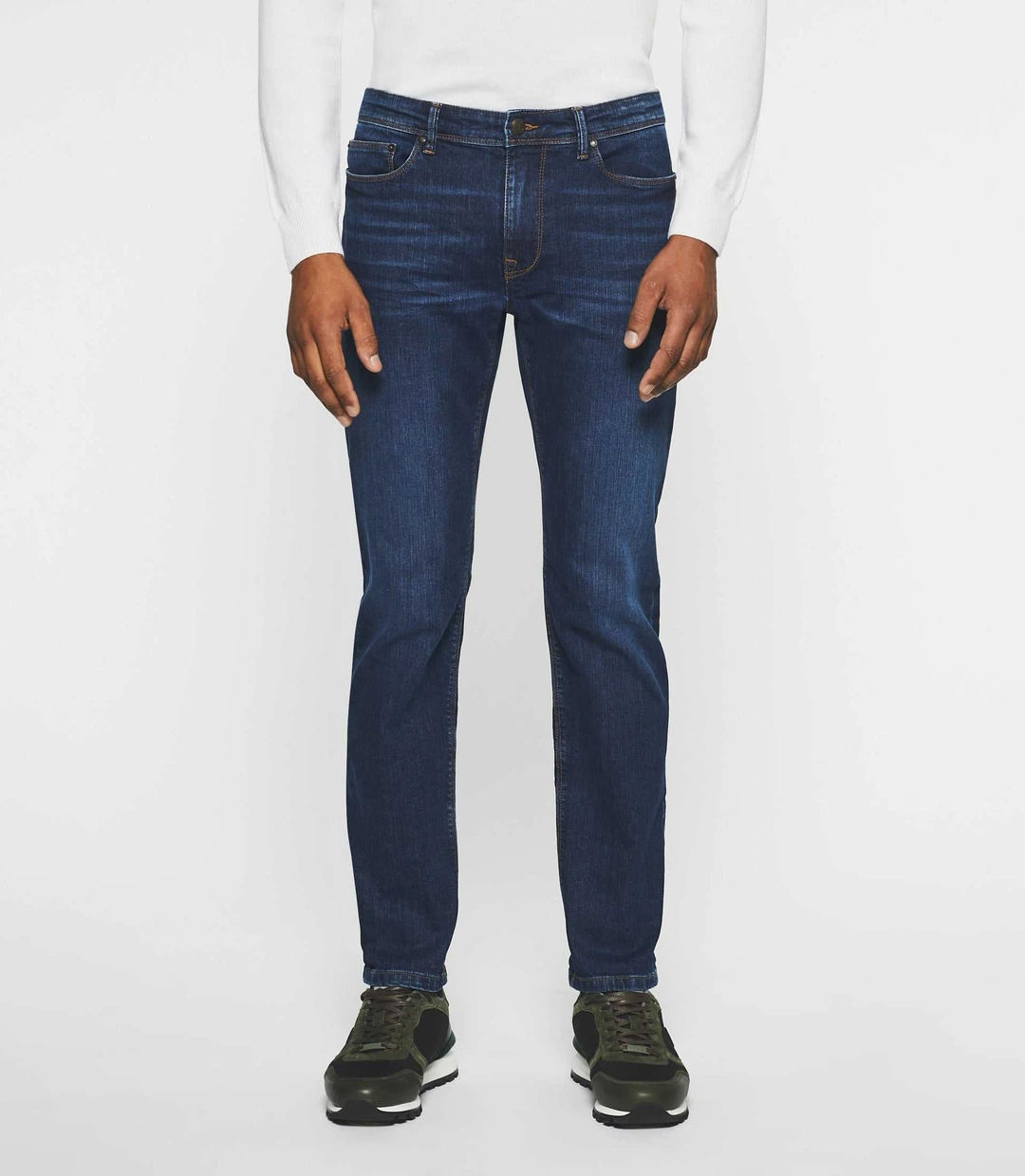 IZAC - Jean straight bleu moyen EDITION
