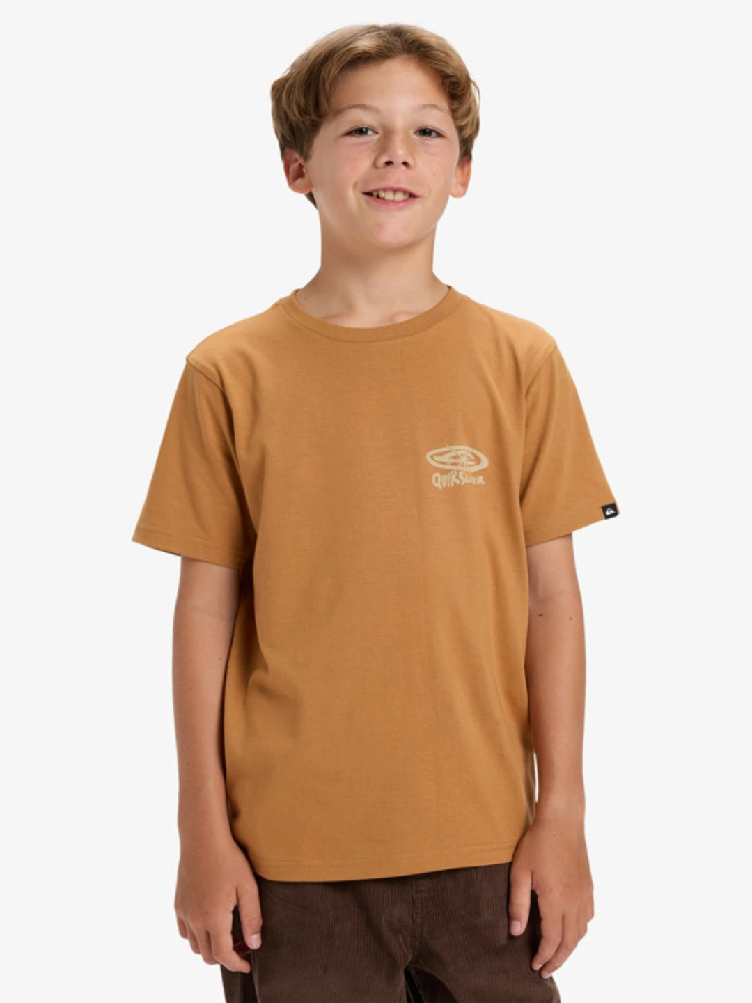 Hw Snaky Ways - T-Shirt à manches courtes pour Garçon 8-16 ans Marron