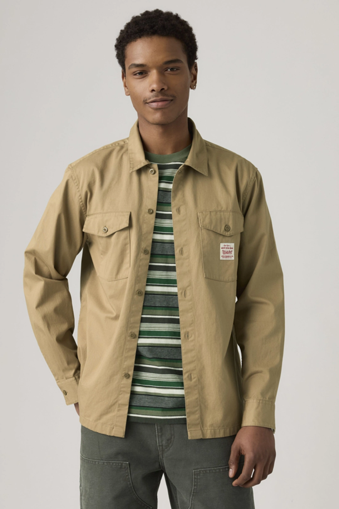Levi's Chemise Worker - Homme - Bleu / Rinse Work Repeat - XL