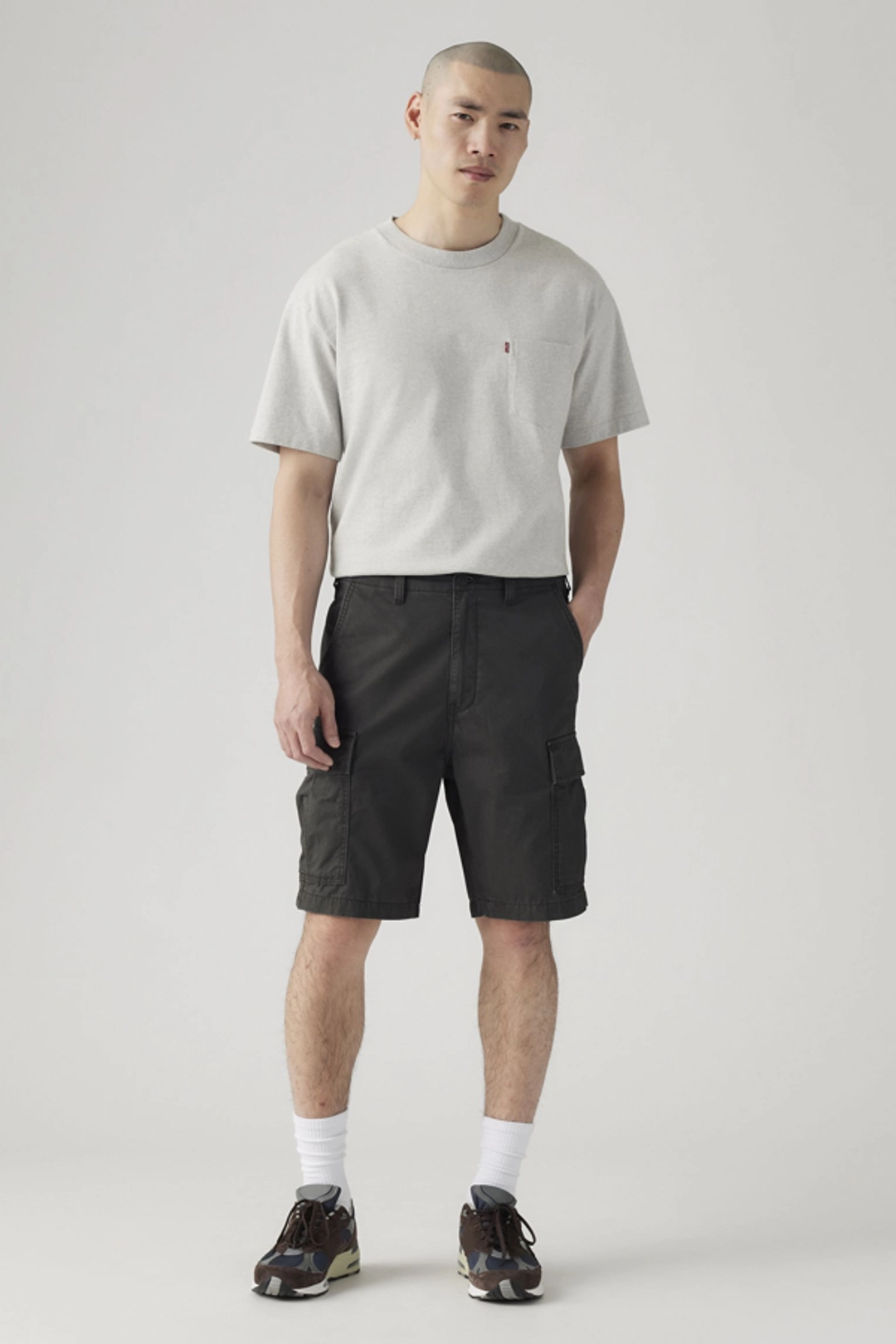 Levi's Carrier Cargo Shorts - Homme - Noir / Meteorite Lightweight - 36 - 2