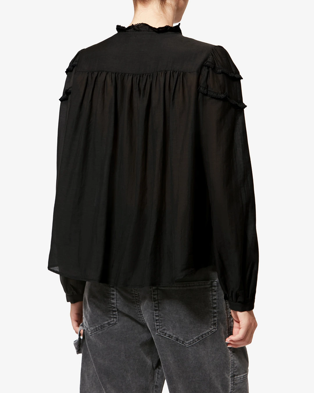 Blouse Christa - Femme - Noir - Taille 42 - Marant Étoile - 3