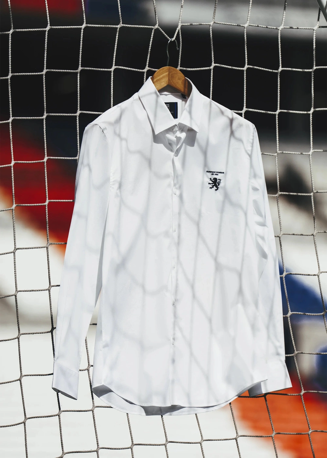 IZAC - Chemise ville en coton blanc