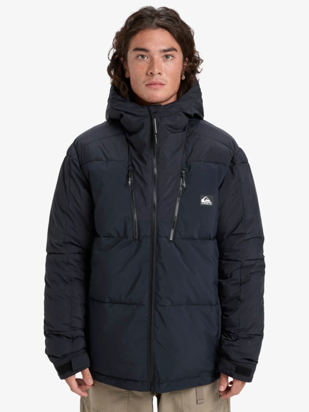 Nomad - Veste isolante à capuche pour homme Noir