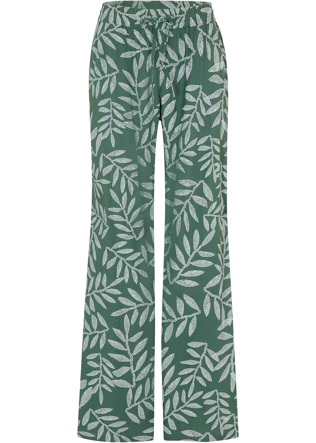 Pantalon palazzo en viscose