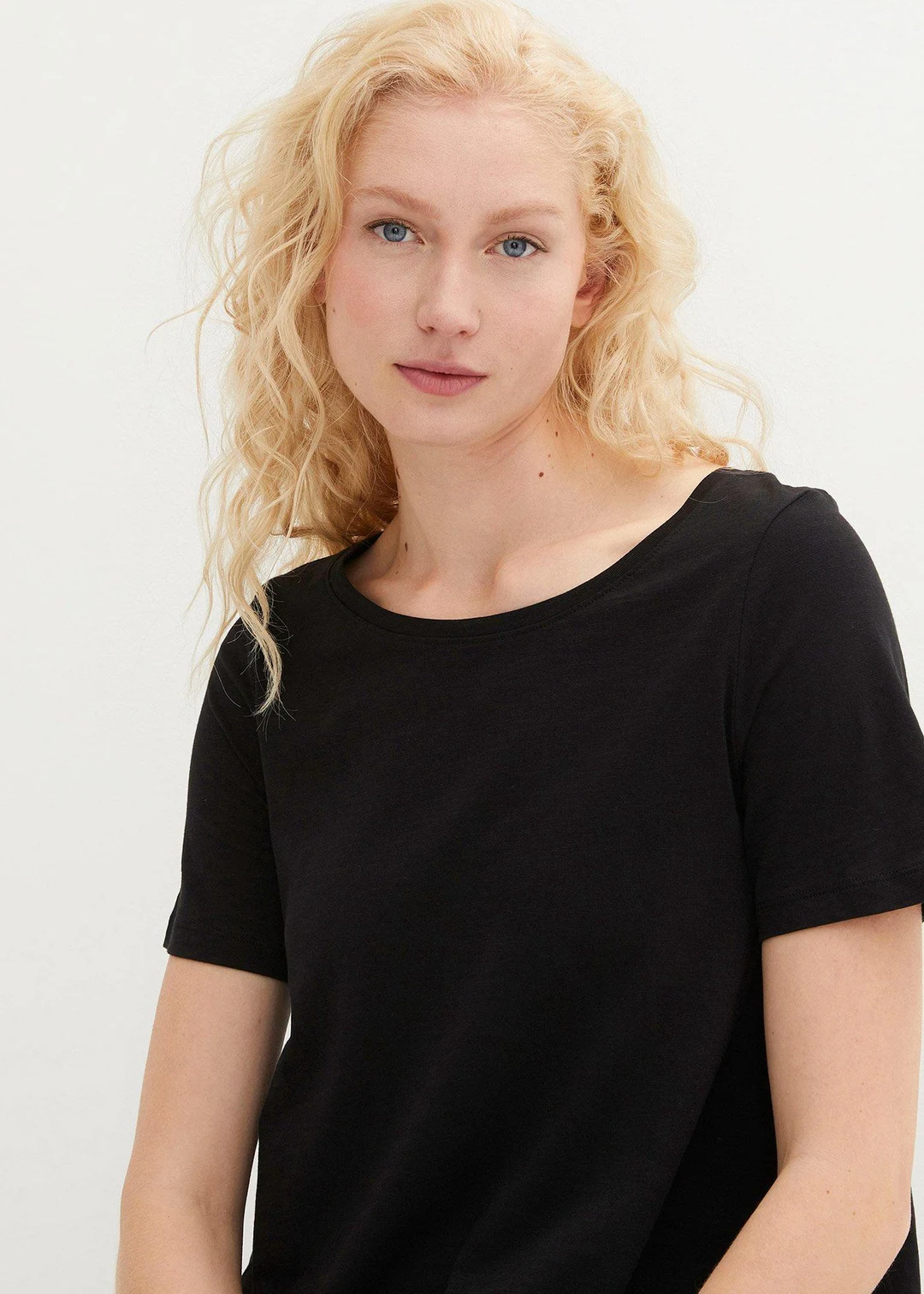 Robe fluide en coton flammé - 3