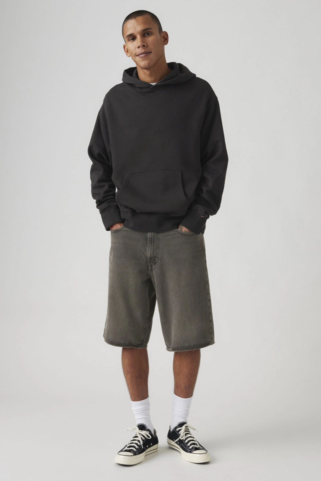 Levi's Short 478 Baggy - Homme - Bleu / My Pockets Full Shorts - 38X12