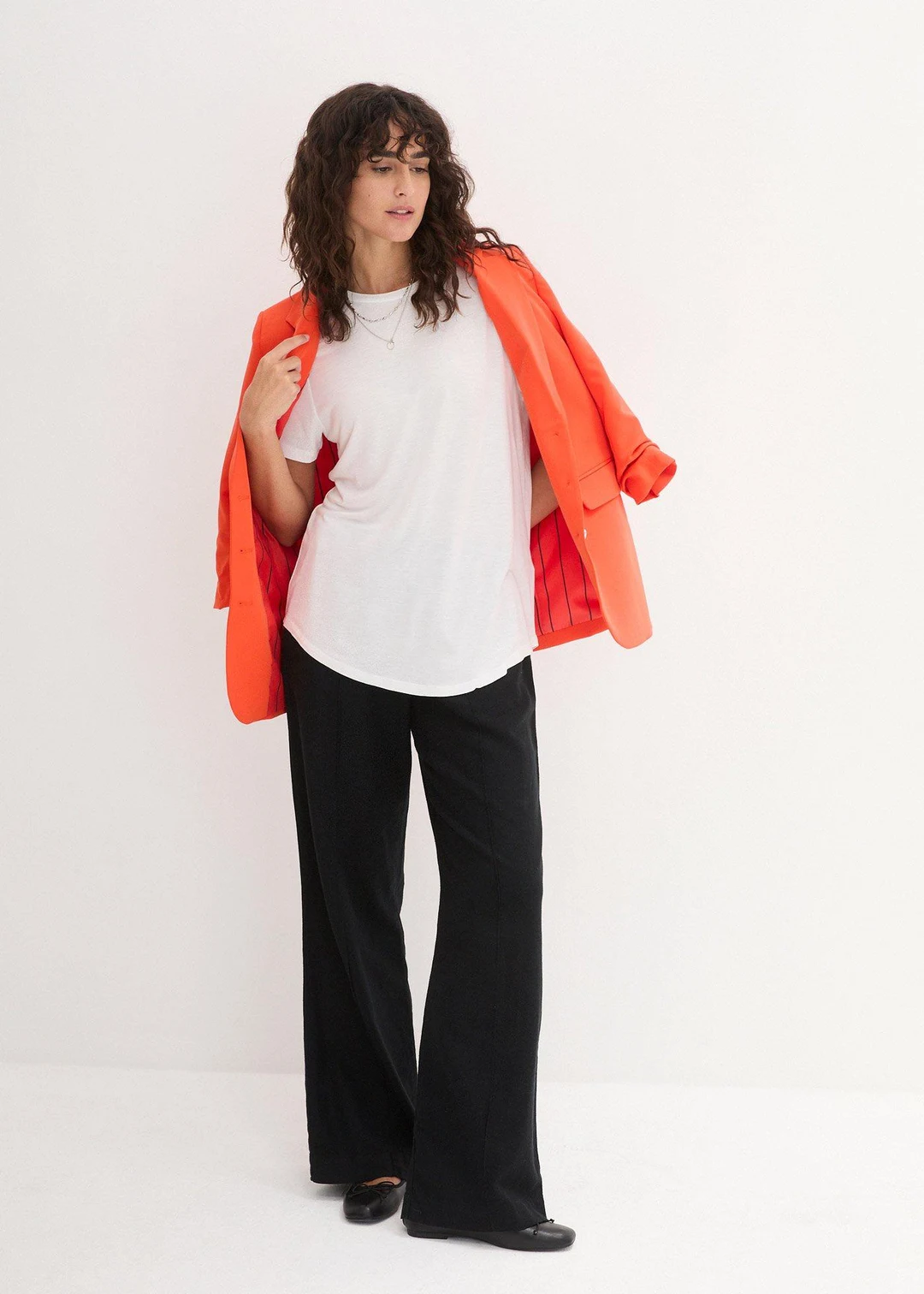 T-shirt long en viscose douce - 2