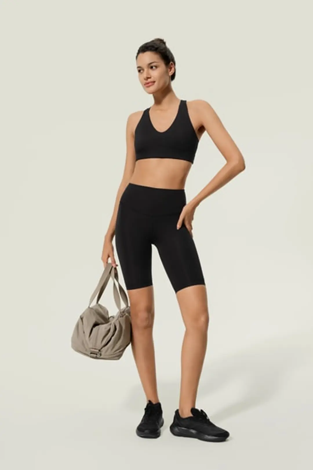 Shorts Cyclistes Tricot de Soutien Respirant avec Intérieur Soie