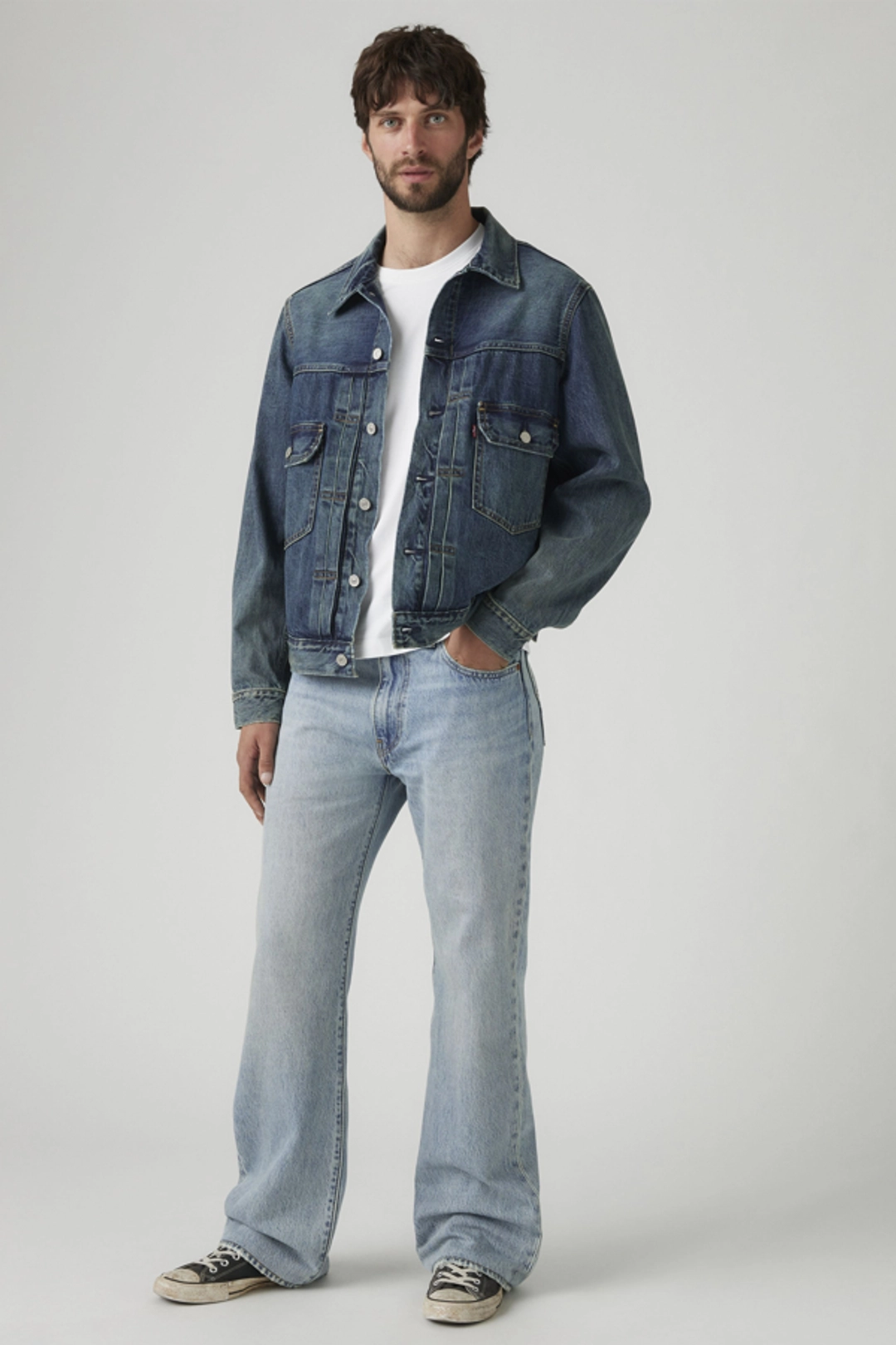 Levi's Jean 567 Relaxed Flare - Homme - Bleu / Vintage Bags - 36X34