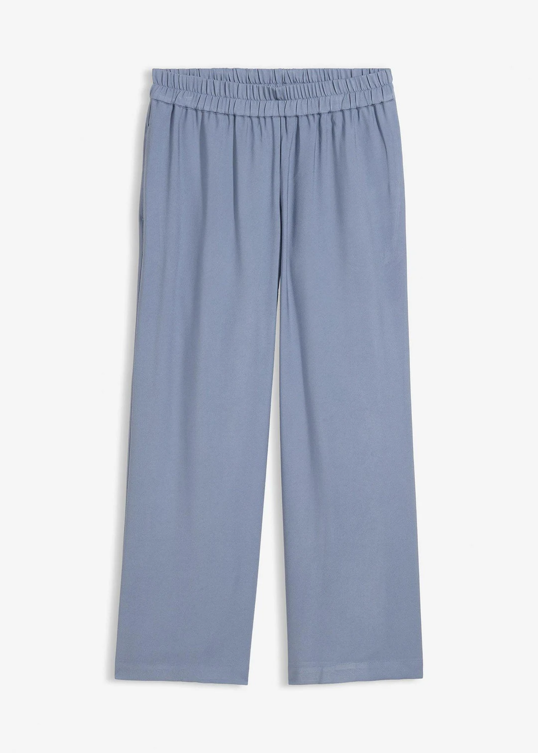 Pantalon large et doux en viscose mélangée