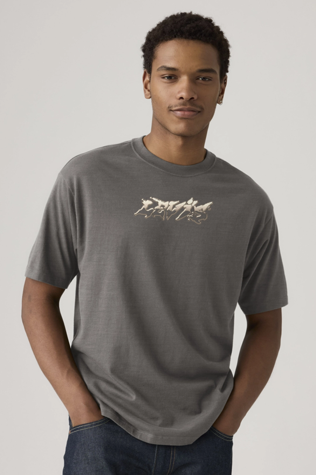 Levi's T Shirt Graphique Vintage - Homme - Noir / Jet Black - 2XL