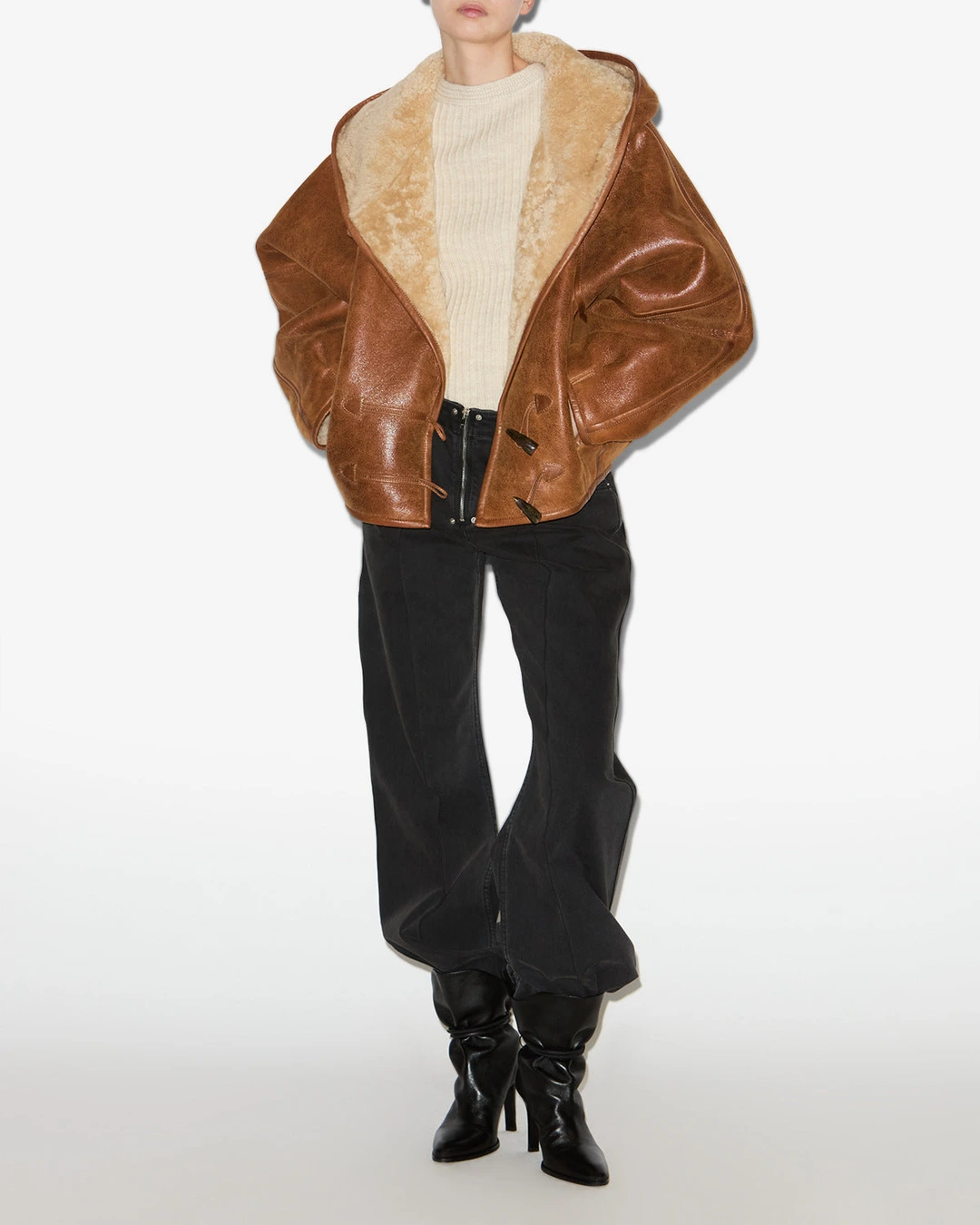 Manteau Amiel - Femme - Cognac - Taille 40 - 2