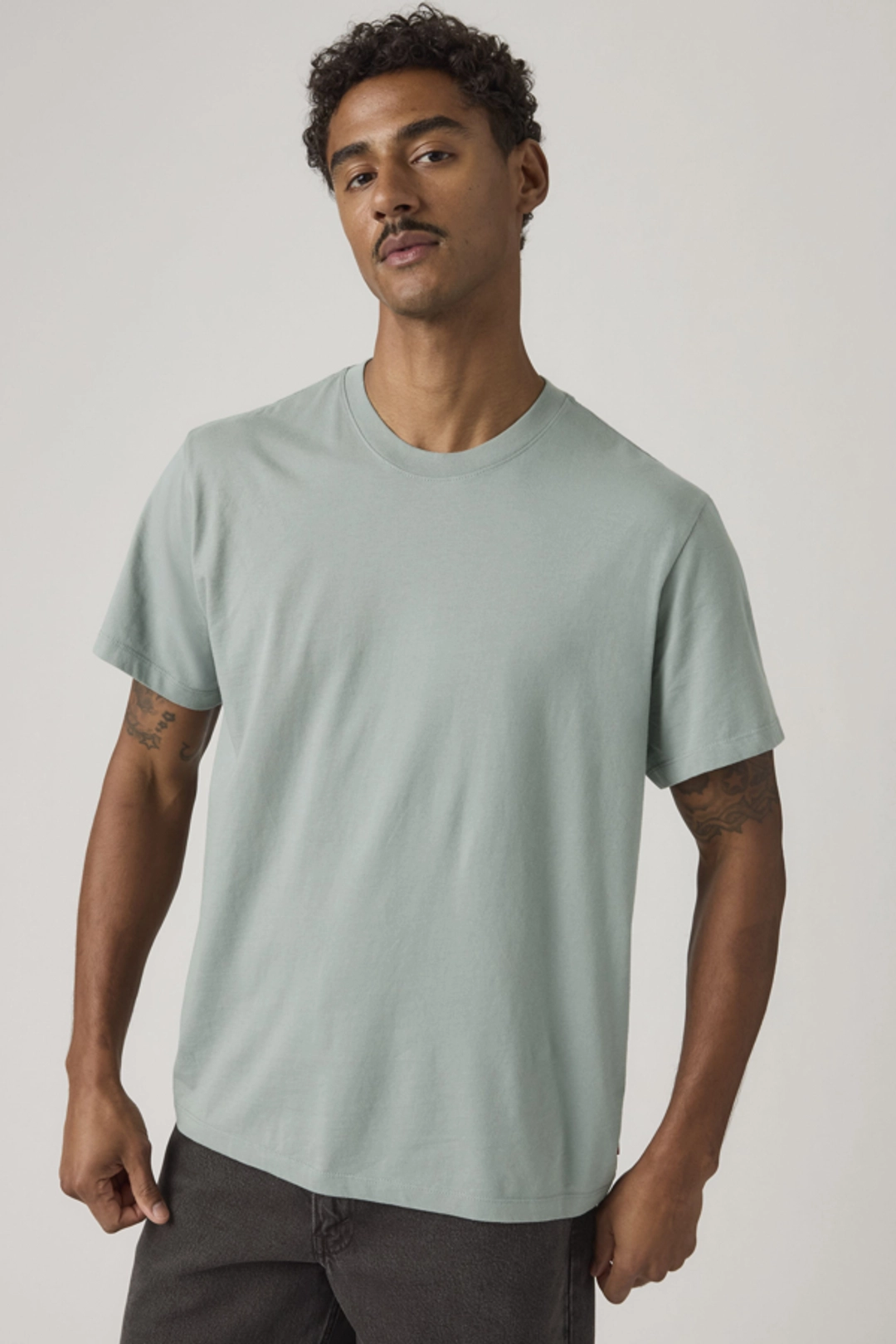 Levi's T Shirt Essentiel - Homme - Beige / Vintage Khaki - 2XL
