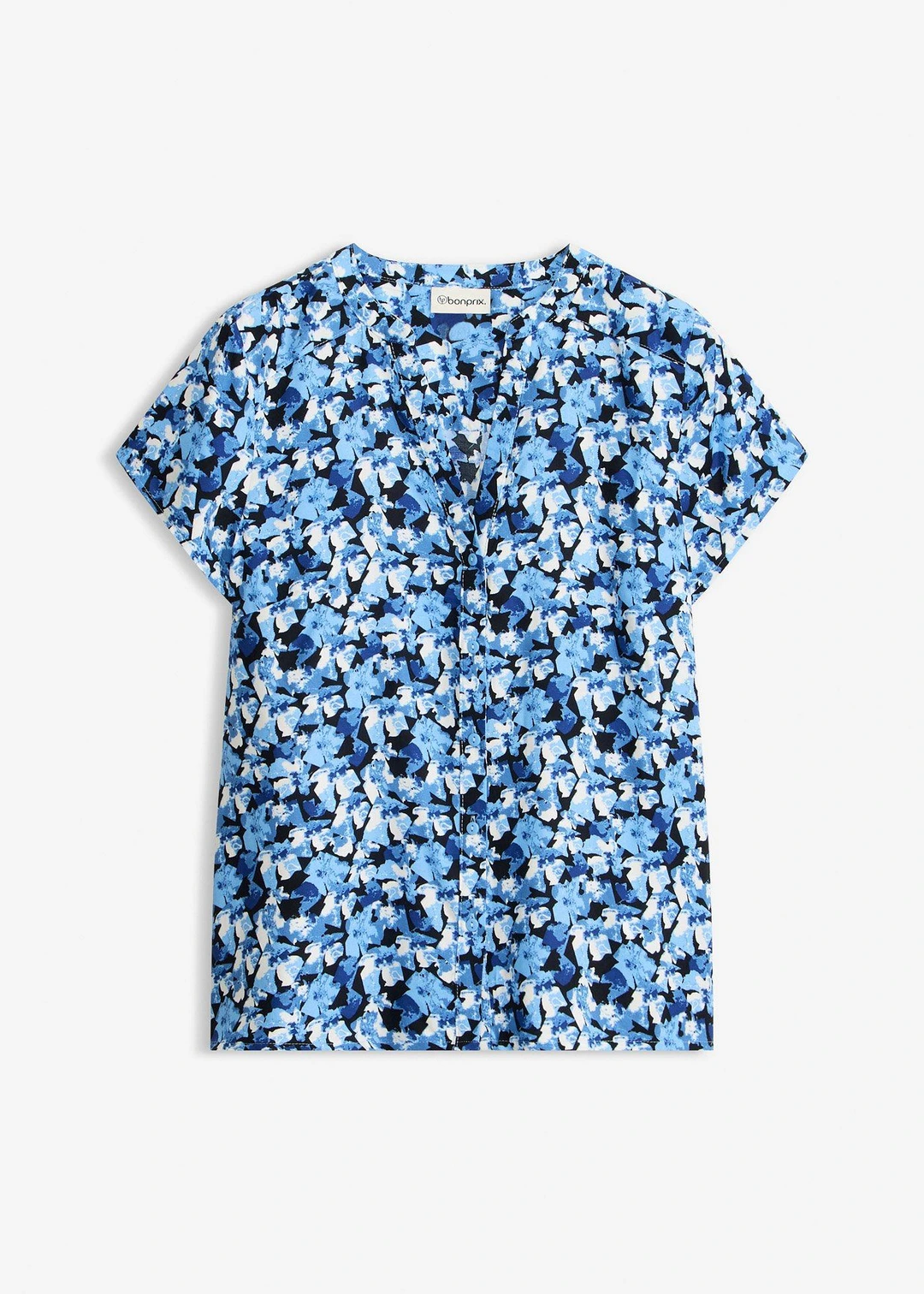 Chemisier manches courtes 100% viscose