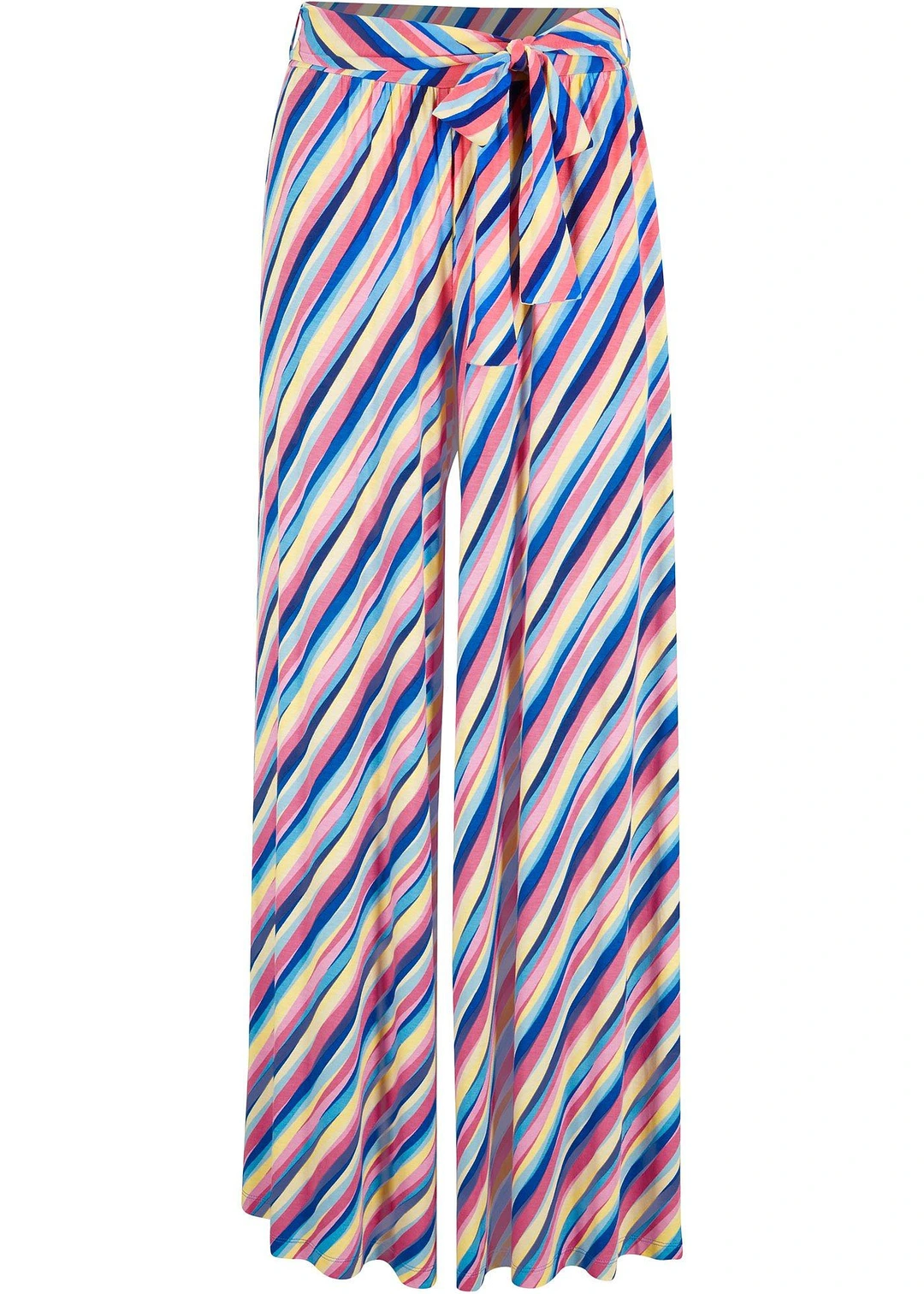 Pantalon palazzo en jersey doux